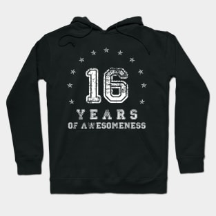 Vintage 16 years of awesomeness Hoodie